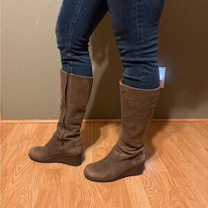 Keen Women's Brown Wedge Boots